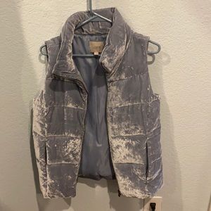 Ice blue vest. Like new!